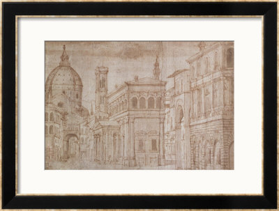 Architectural Capriccio by Baldassare Lanci Pricing Limited Edition Print image