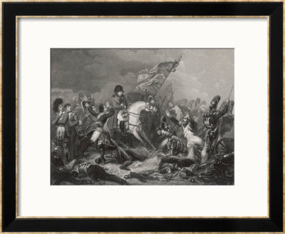 Napoleon On The Battlefield Watched Curiously By A Highlander by Audibran Pricing Limited Edition Print image