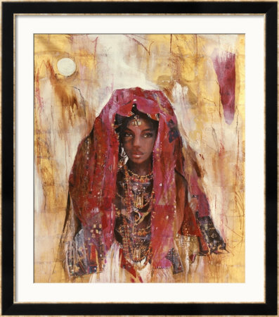 Untitled African Red Wrap by Marta Gottfried Pricing Limited Edition Print image