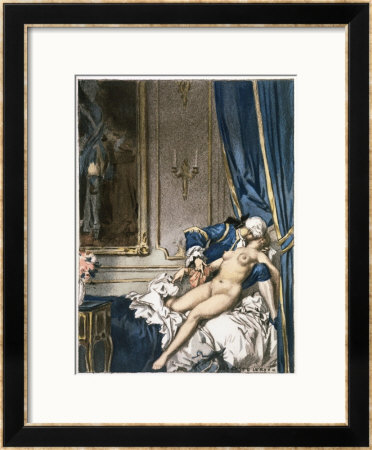 Giovanni Giacomo Casanova Chevalier De Saingalt, With Madame F At Corfu by Auguste Leroux Pricing Limited Edition Print image