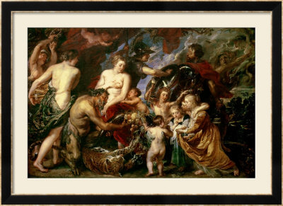 Minerva Protects Pax From Mars (Peace And War), 1629-30 by Peter Paul Rubens Pricing Limited Edition Print image