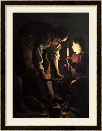 St. Joseph, The Carpenter, Circa 1640 by Georges De La Tour Pricing Limited Edition Print image