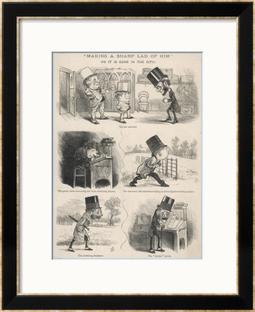 Victorian Satire Of Office Life by Sullivan Pricing Limited Edition Print image