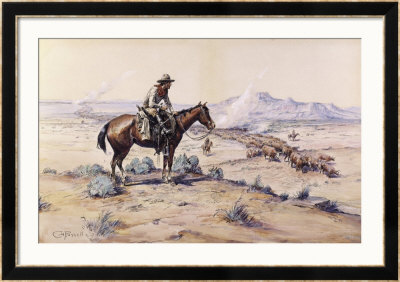 The Trail Boss by Charles Marion Russell Pricing Limited Edition Print image