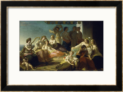 Muses And Graces by Thomas P. Rossiter Pricing Limited Edition Print image