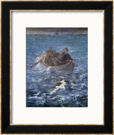 The Escape Of Henri De Rochefort 1874 by Édouard Manet Pricing Limited Edition Print image
