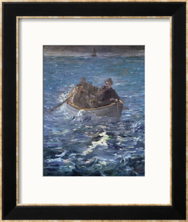 The Escape Of Henri De Rochefort 1874 by Edouard Manet Pricing Limited Edition Print image