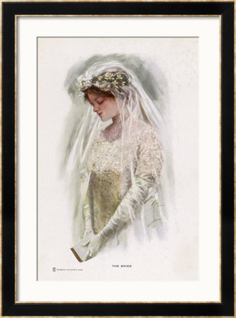 The Bride by Harrison Fisher Pricing Limited Edition Print image