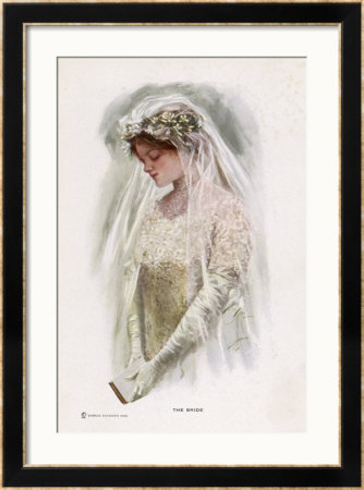 The Bride by Harrison Fisher Pricing Limited Edition Print image