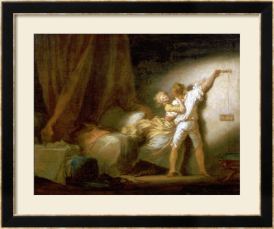 Modello Version Of Le Verrou by Jean-Honoré Fragonard Pricing Limited Edition Print image