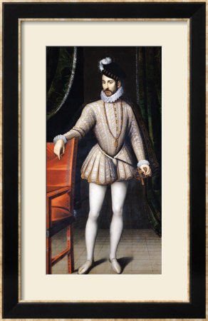 Charles Ix (1550-74) King Of France by Francois Clouet Pricing Limited Edition Print image