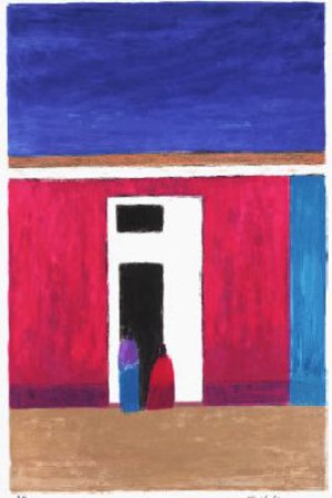 Rue A Trinidad by Bernard Cathelin Pricing Limited Edition Print image