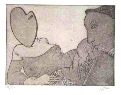 Muse Exaspere by Jean Pierre Ceytaire Pricing Limited Edition Print image