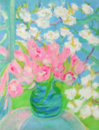 Bouquet De Roses I by Michele Gour Pricing Limited Edition Print image
