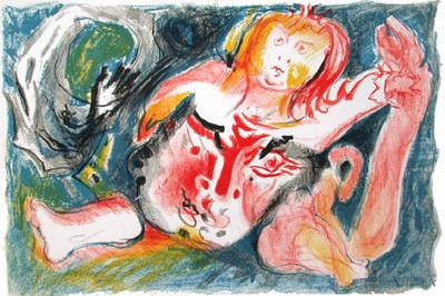 Homme A L'enfant by Edouard Pignon Pricing Limited Edition Print image