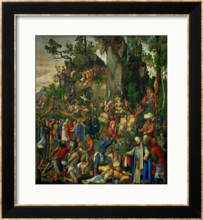 Martyrdom Of The Ten Thousand Christians by Albrecht Dürer Pricing Limited Edition Print image