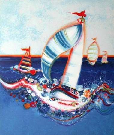 92 Regate I by Frederic Menguy Pricing Limited Edition Print image