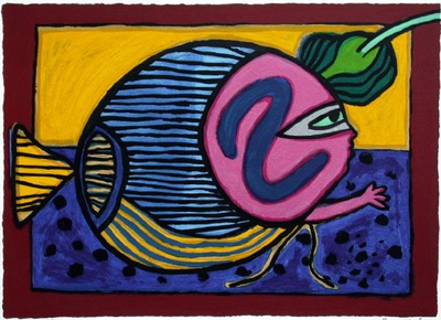 Poisson Ii by Guillaume Corneille Pricing Limited Edition Print image