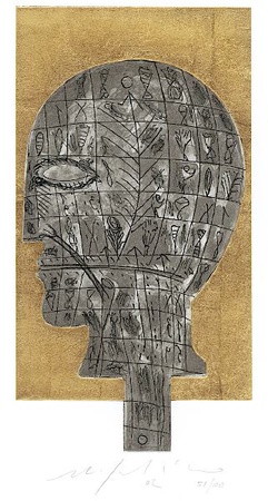 Sans Titre (Tete) by Mimmo Paladino Pricing Limited Edition Print image