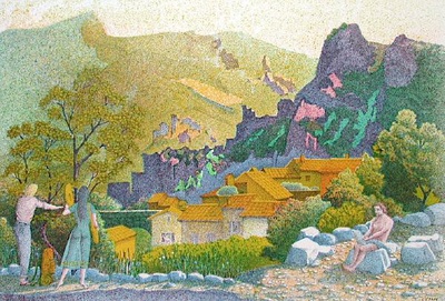 L'etape by Jean Wicks Pricing Limited Edition Print image