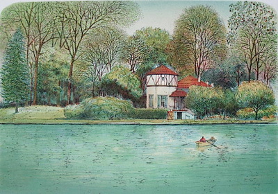 Le Lac De Vincennes by Rolf Rafflewski Pricing Limited Edition Print image