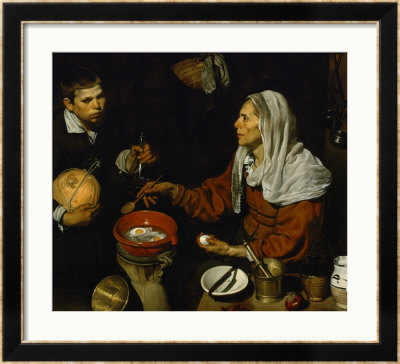 An Old Woman Frying Eggs by Diego Velázquez Pricing Limited Edition Print image