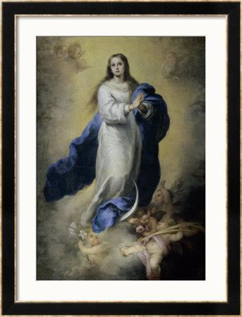 The Immaculate Conception by Bartolome Esteban Murillo Pricing Limited Edition Print image