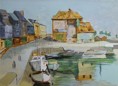 Honfleur by Victor Viko Pricing Limited Edition Print image