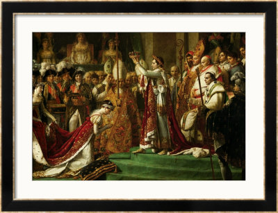 The Coronation Of Emperor Napoleon I Bonaparte by Jacques-Louis David Pricing Limited Edition Print image