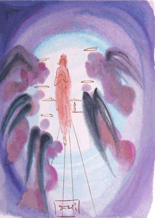 Dc Paradis 24 - La Joie Des Bienheureux by Salvador Dali Pricing Limited Edition Print image