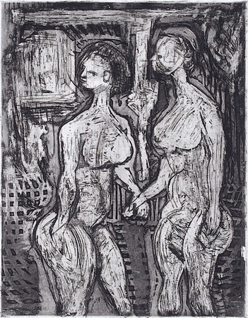Senoras Que Se Dan La Mano by Jose Vilato Ruiz Fin Pricing Limited Edition Print image