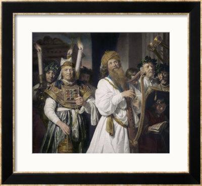 David Plays The Harp Before Saul by Jan Debray Pricing Limited Edition Print image