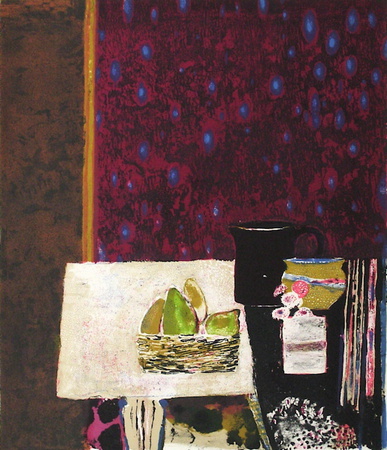 Les Points Bleus by Rene Genis Pricing Limited Edition Print image