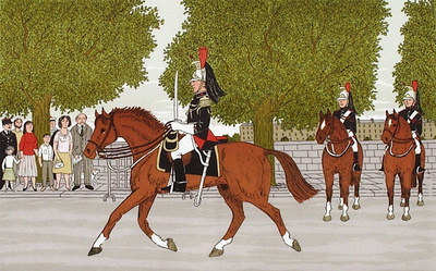 Des Chevaux Et Des Hommes : La Garde Répubiicaine by Vincent Haddelsey Pricing Limited Edition Print image