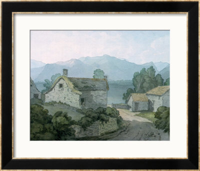 On Ullswater, Cumberland, 1791 by John White Abbott Pricing Limited Edition Print image