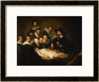 The Anatomy Lesson Of Dr. Nicolaes Tulp by Rembrandt Van Rijn Pricing Limited Edition Print image