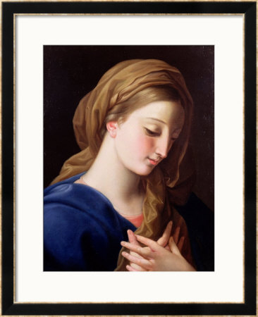 The Virgin Annunciate by Pompeo Batoni Pricing Limited Edition Print image