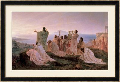 Pythagoreans' Hymn To The Rising Sun, 1869 by Fedor Andreevich Bronnikov Pricing Limited Edition Print image