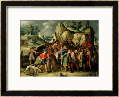 St. Paul Led To Damascus After His Conversion by Pieter Brueghel The Younger Pricing Limited Edition Print image