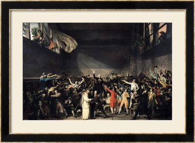 The Tennis Court Oath, 20Th June 1789, 1791 by Jacques-Louis David Pricing Limited Edition Print image