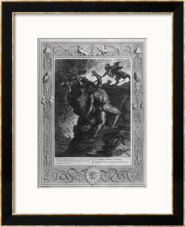Sisyphus And His Stone by Bernard Picart Pricing Limited Edition Print image