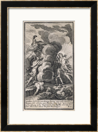 Achilles Attacks Hector by Kirkalt Pricing Limited Edition Print image