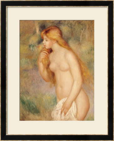 Standing Bather, 1896 by Pierre-Auguste Renoir Pricing Limited Edition Print image