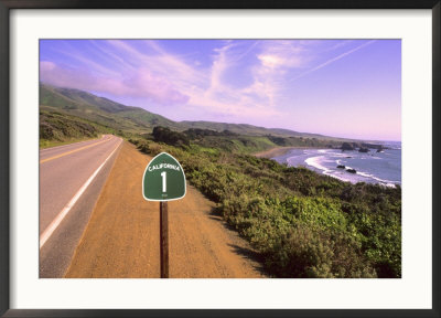 Pacific Coast Highway, California Route 1 Near Big Sur, California, Usa by Bill Bachmann Pricing Limited Edition Print image
