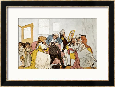 The Transplanting Of Teeth, Cartoon by Thomas Rowlandson Pricing Limited Edition Print image