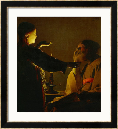 The Dream Of Saint Joseph, Circa 1635-1640 by Georges De La Tour Pricing Limited Edition Print image