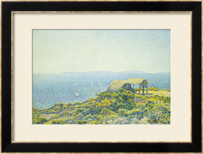 L'ile Du Levant, Vu Du Cap Benat by Théo Van Rysselberghe Pricing Limited Edition Print image