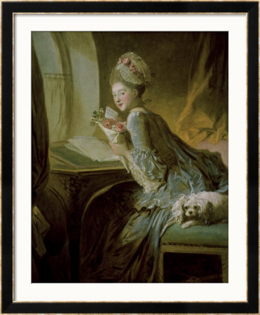 The Love Letter by Jean-Honoré Fragonard Pricing Limited Edition Print image