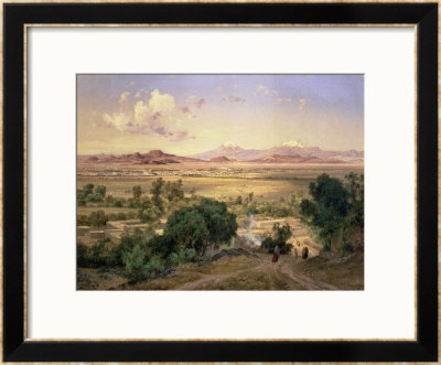 The Valley Of Mexico From The Low Ridge Of Tacubaya, 1894 by Jose Velasco Pricing Limited Edition Print image
