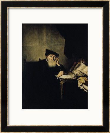 A Philosopher In His Study by Abraham Van Der Hecke Pricing Limited Edition Print image